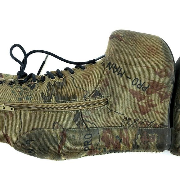 JEFFREY CAMPBELL Damsel Map Platform Bootie Sz 5 - Picture 3 of 8